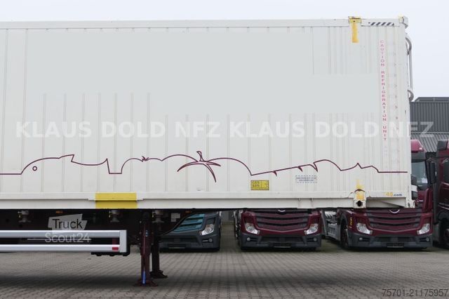Semirremolque con caja intercambiable KRONE SD BDF Multi Chassis Kühlcontainer Carrier