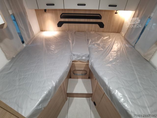 Polointegrovaný obytný vůz CHAUSSON 797 ULTIMATE / -2026- / 180PS-8G. / EINZELBETTEN