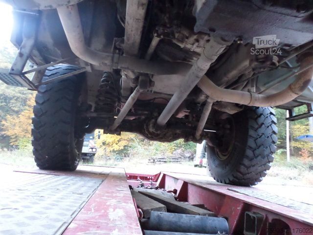 Autocarro ribaltabile MAN MAN 7 To KAT Meiler Kipper  6x6 BW  KAT 1 Winde