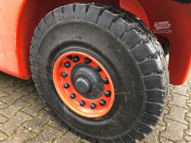 Stivuitor frontal LINDE H60D 396_Diesel_ Heizung_4. Ventil_ Deutz_ Waage
