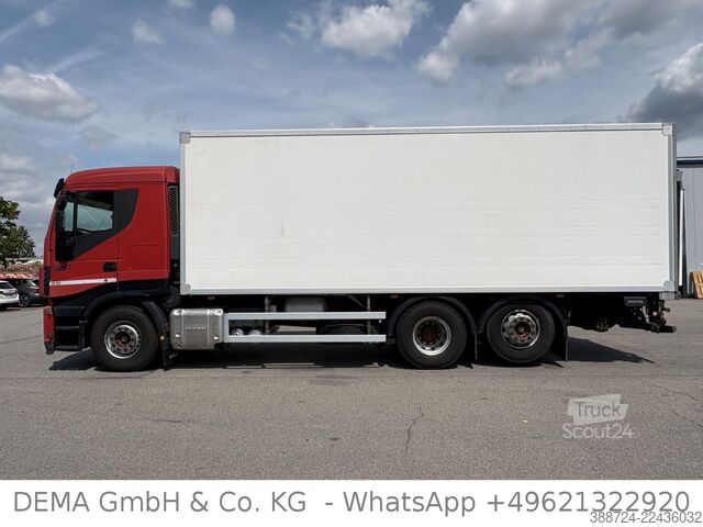 Samochód ciężarowy typu furgon IVECO Stralis*AHK*LBW*Liftachse*Klima*Rolltor*Kühlbox*