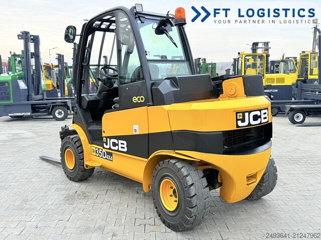 Telescopische lader JCB TLT 35D 4X4 CABIN POSITIONER NEW TIRES