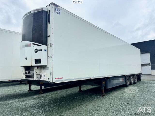  Schmitz Cargobull box semi-trailer with refrigeration unit and load