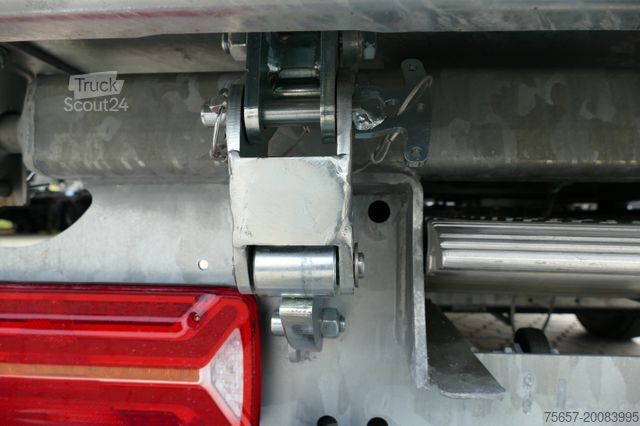 Driezijdige kipperaanhanger MÜLLER-MITTELTAL 11,9 to., verst. Strongwände, Kombi- Heckklappe