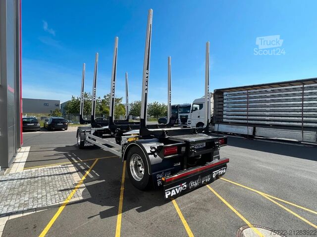 Transportator de lemn PAVIC HTA 20 66Z 2-Achs Kurzholz Anhänger ALCOA HTA 2...
