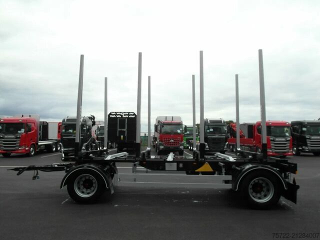 Transportator de lemn PAVIC HTA 20 62Z 2-Achs Kurzholz Anhänger 22,5" HTA 2...