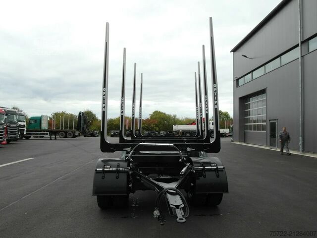 Transportator de lemn PAVIC HTA 20 62Z 2-Achs Kurzholz Anhänger 22,5" HTA 2...