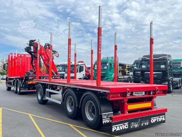 Transporteur de bois MAN TGS 33.540 6x6 BB Kurzholz Plattform Epsilon