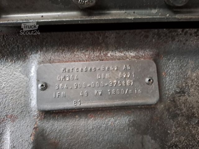 Standardni vlačilec Mercedes-Benz Gebrauchter Motor MB OM 364
