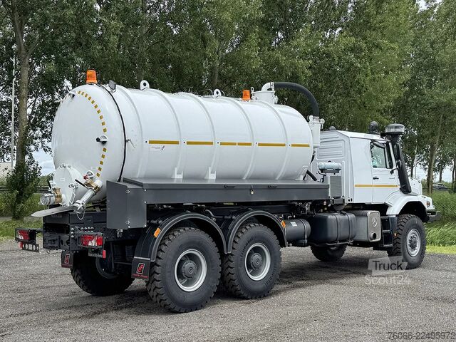 Tank Mercedes-Benz Zetros 3342-A Sewage Tank Truck
