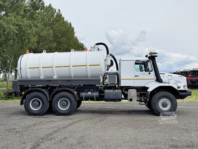 Tank Mercedes-Benz Zetros 3342-A Sewage Tank Truck