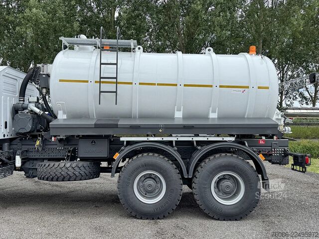 Tank Mercedes-Benz Zetros 3342-A Sewage Tank Truck