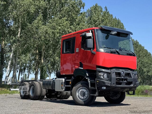 Chassis met cabine Renault K P6X6 Medium Chassis Cabin (4 units)