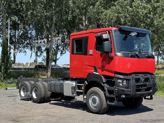 Chassis met cabine Renault K P6X6 Medium Chassis Cabin (4 units)