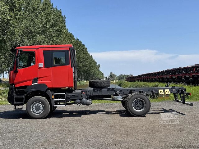 Podvozek s kabinou Renault K P4X4 Medium Chassis Cabin (10 units)