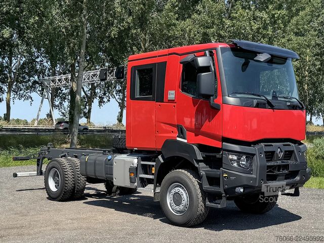 Podvozek s kabinou Renault K P4X4 Medium Chassis Cabin (10 units)