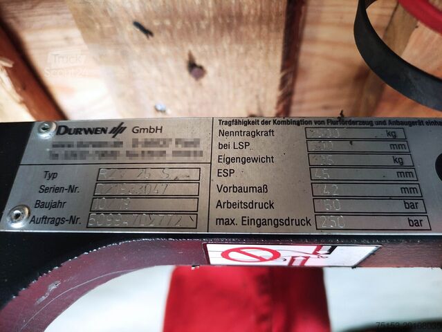 Gabelversteller Durwen RZV 25 S