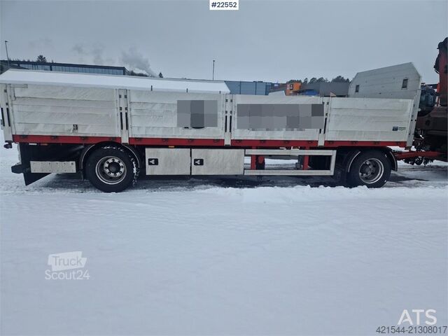 Atrelado da plataforma Konar trailer