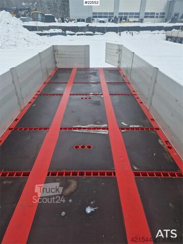 Atrelado da plataforma Konar trailer