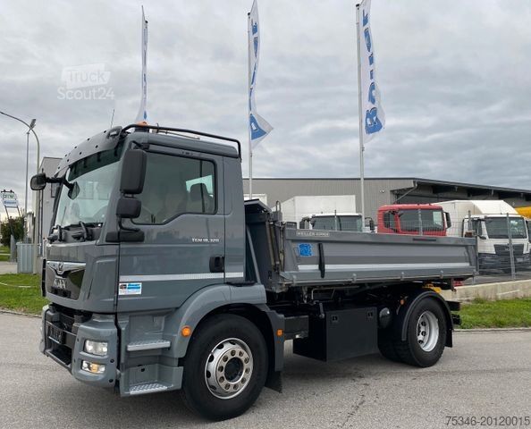 Autocarro ribaltabile MAN TGM 18.320 BL/Meiller/Kipper/NL 10,7to/nur59 tkm