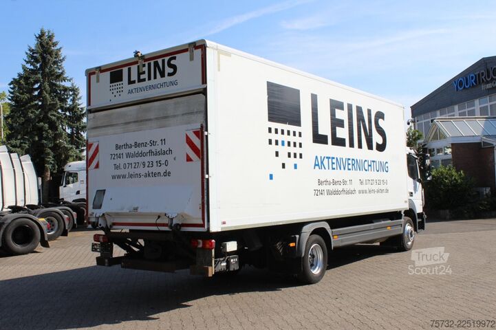 شاحنة صندوقية Mercedes-Benz Atego  1224 Koffer LDW LBW Klima Rolltor ANK