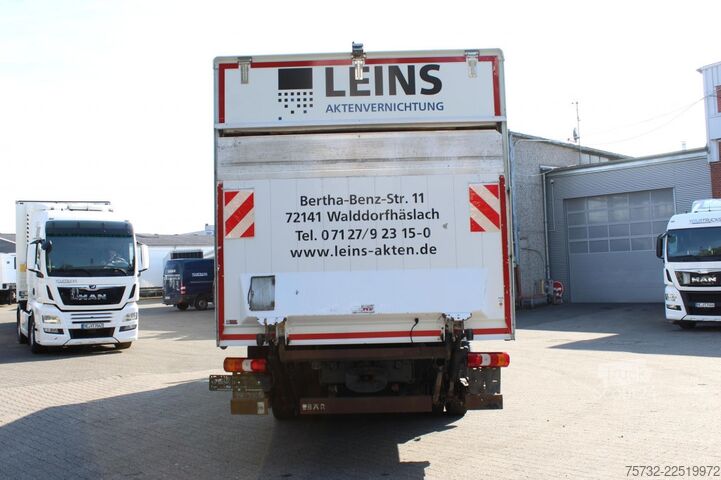 شاحنة صندوقية Mercedes-Benz Atego  1224 Koffer LDW LBW Klima Rolltor ANK