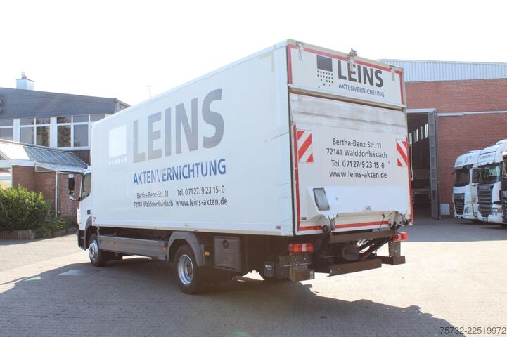 شاحنة صندوقية Mercedes-Benz Atego  1224 Koffer LDW LBW Klima Rolltor ANK