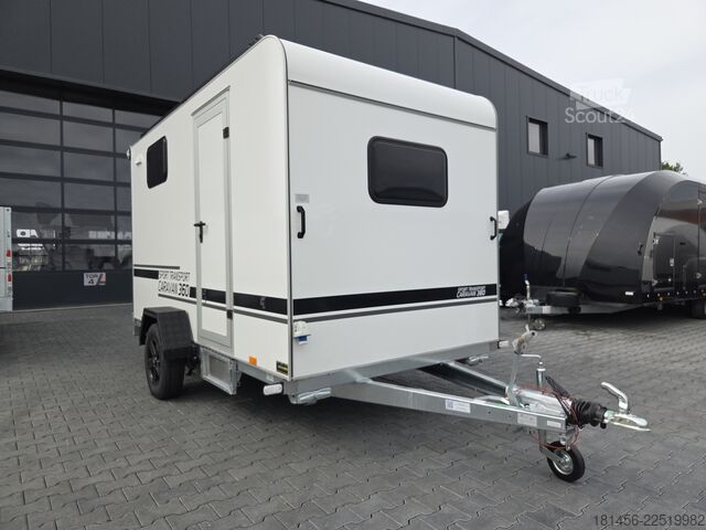 Priekaba trailershop TFS 360 Motorrad Reise Sport Camper Bett
