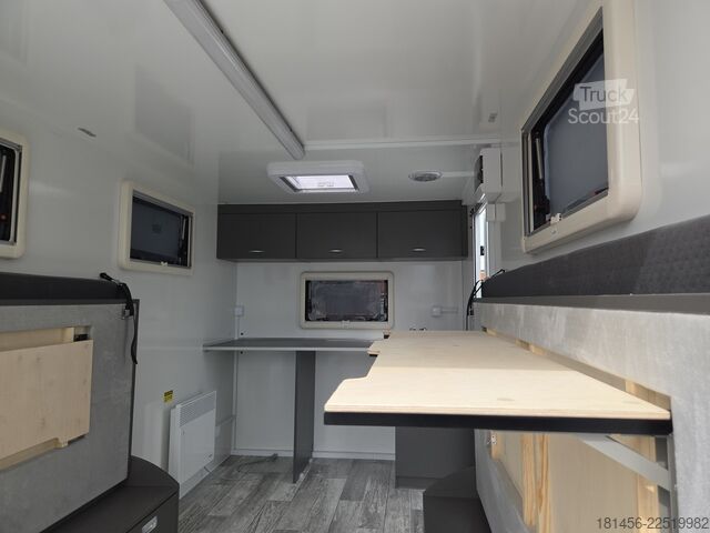 Priekaba trailershop TFS 360 Motorrad Reise Sport Camper Bett