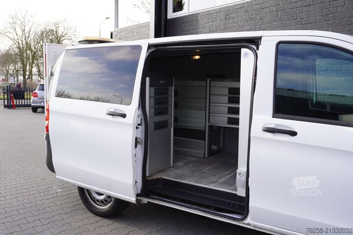Fourgon tôlé Mercedes-Benz Vito 116 CDI Lang 4X4 Automaat EURO 6 - AC/clim...
