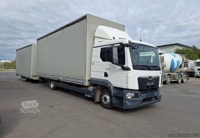 Set MAN TGL 8.190 4×2 / sleeper cab / 80 tho. km