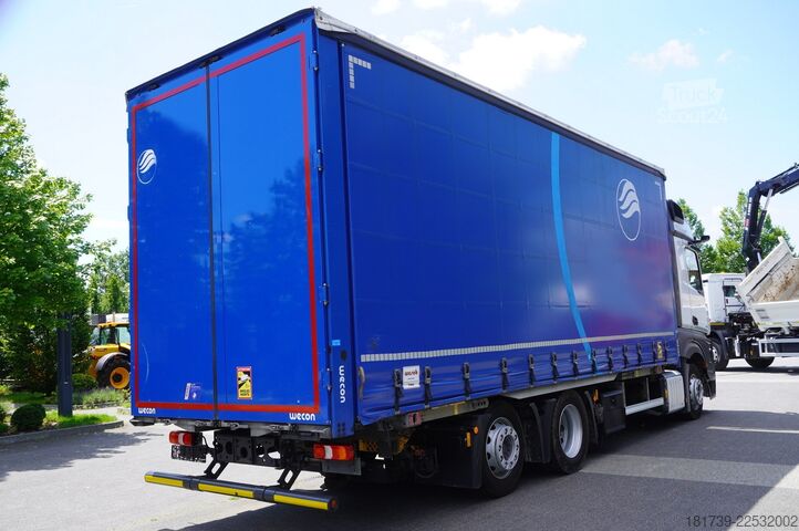 Firanka Mercedes-Benz Actros 2542 MP5 / Curtainsider 19 EPAL/