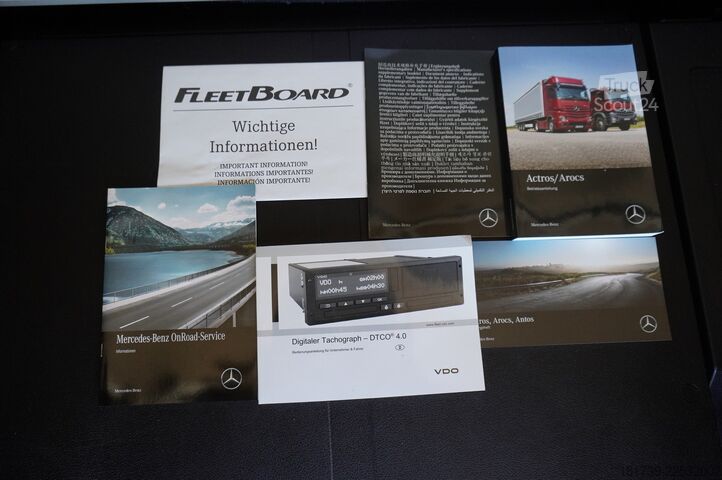Ponyvás Mercedes-Benz Actros 2542 MP5 / Curtainsider 19 EPAL/