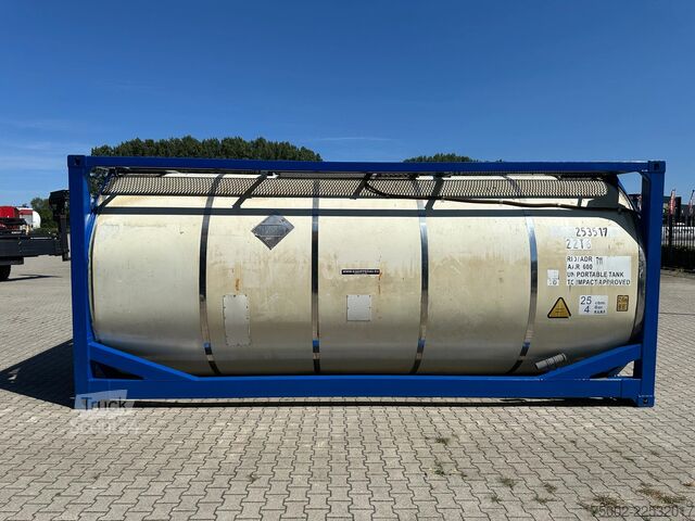 Tartálykonténer CIMC 20FT ISO 25.040L / UN PORTABLE  T11 / 2.5Y + CS...