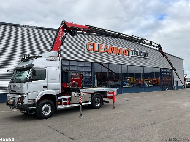 Kranwagen Volvo FMX 500 4x4 Fassi 31 Tonmeter laadkraan + Fly-Jib!