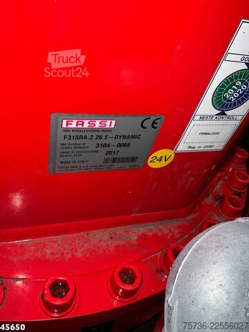 Camion cu macara Volvo FMX 500 4x4 Fassi 31 Tonmeter laadkraan + Fly-Jib!