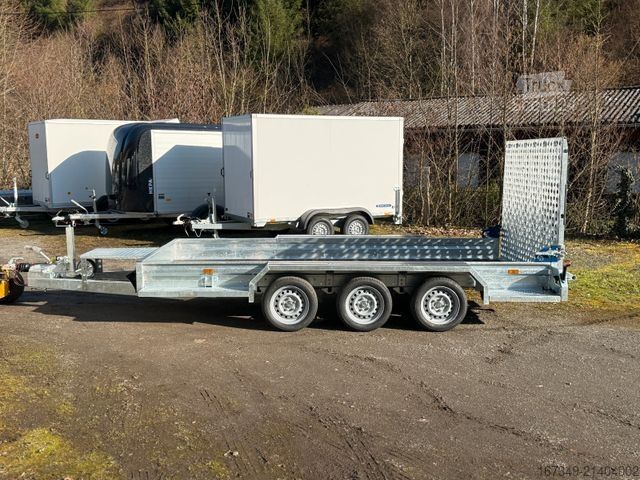 Prikolica z nizko platformo SARIS Magnum S MG 400 182 3500 3 Tridem - Heavy Duty