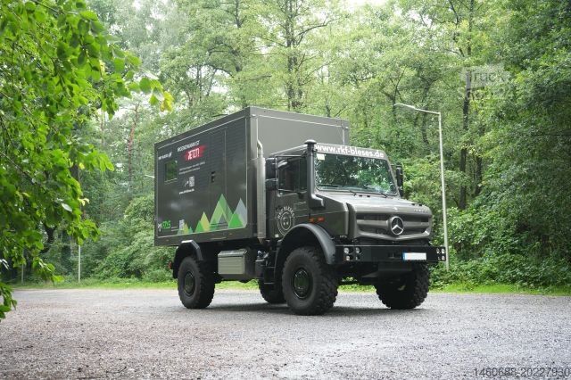 Tovorno vozilo za posebne namene UNIMOG FAS Expeditionsaufbau (nur Koffer) Grau