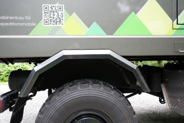 Tovorno vozilo za posebne namene UNIMOG FAS Expeditionsaufbau (nur Koffer) Grau