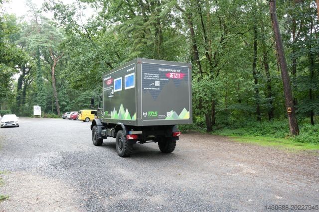 Özel amaçlı kamyon MERCEDES-BENZ Unimog FAS Expeditionsaufbau (nur Koffer) Grau