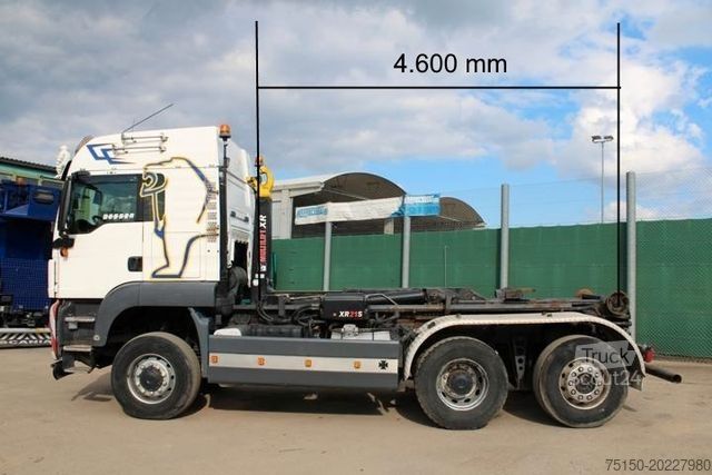 Autocamion cu cârlig pentru containere MAN 28.440 6x4H ALLRAD HydroDrive MULTILIFT Nr.: 015