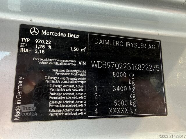 Camion de boissons Mercedes-Benz Atego 818 Schwenkwand