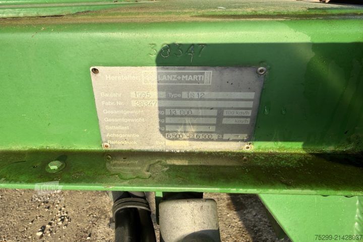 Tankoplegger  TS12 13800 L / Swiss-Vehicle