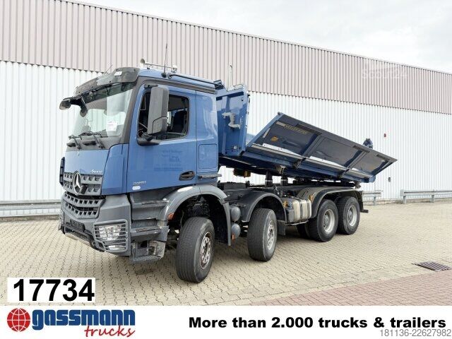 Camion benne Mercedes-Benz Arocs 3251 K 8x4/4, Retarder, Bordmatik