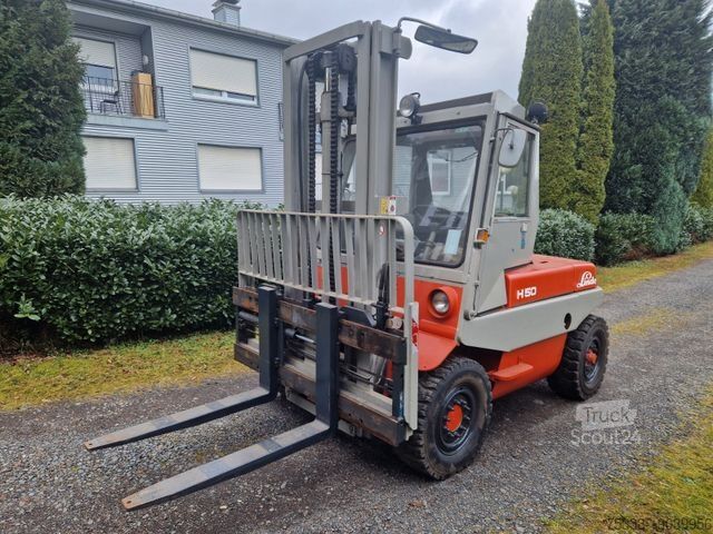 Čelný vysokozdvižný vozík LINDE H 50 D Top Zustand