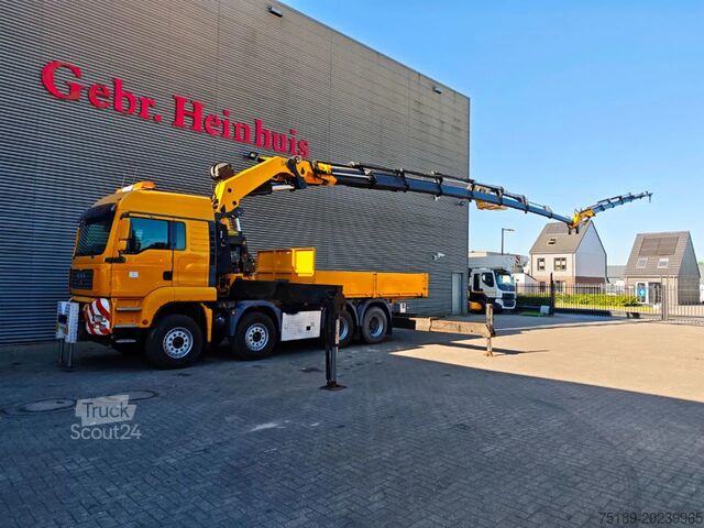 Camion-grue Palfinger PK 85002 MAN TGA 41.480 8x4