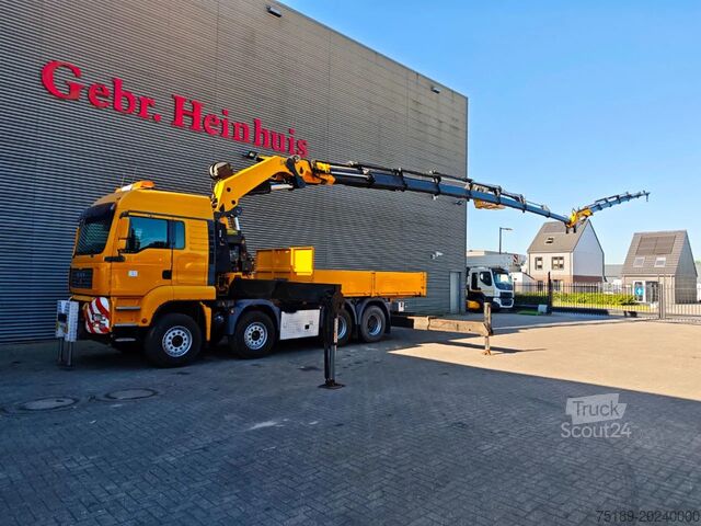 Vrachtwagen met kraan MAN TGA 41.480 8x4 Palfinger PK 85002