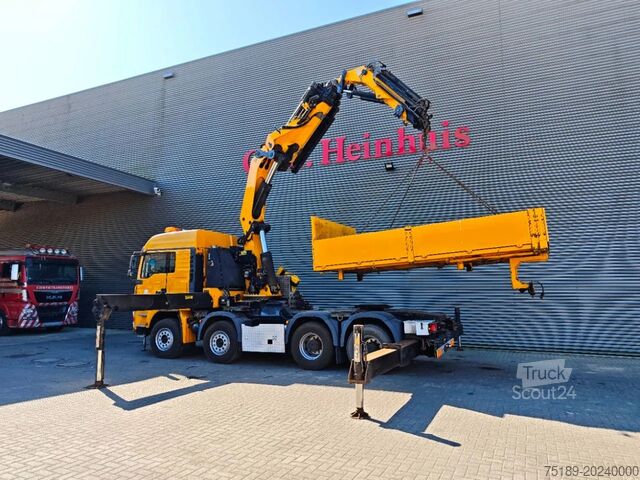 Tovornjak z žerjavom MAN TGA 41.480 8x4 Palfinger PK 85002