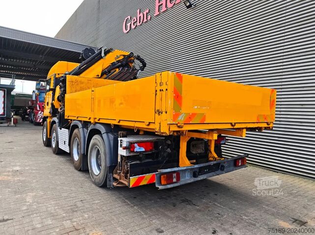 Tovornjak z žerjavom MAN TGA 41.480 8x4 Palfinger PK 85002