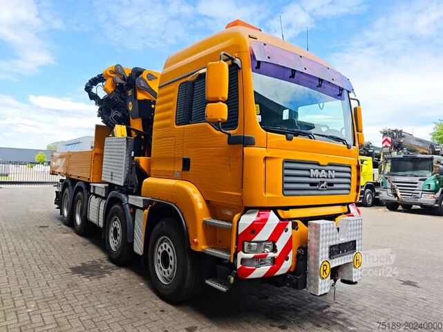 Tovornjak z žerjavom MAN TGA 41.480 8x4 Palfinger PK 85002